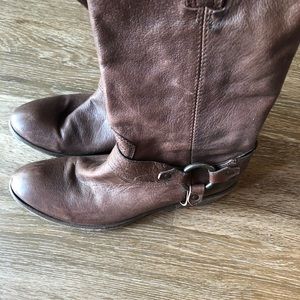 Leather Frye Boots Size 9